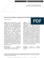 Democracia, Jurisdição Constitucional e Presidencialismo de Coalizão PDF