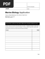 Download Marine Biology Application 2010 by nashworld SN15197929 doc pdf