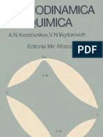 (A.N. Krestovnikov) Termodinámica Química