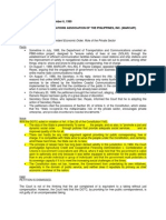 Marine Radio Comm'n Assoc'n vs. Reyes, 191 SCRA 205