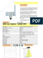 60W Can Replace 200W HPS: Product Features