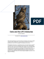 Owls and the UFO Abductee