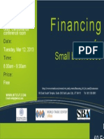 Financing: For Small Businesses