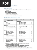 PACU Post-Anesthesia Recovery Record | PDF | Surgery | Health Sciences