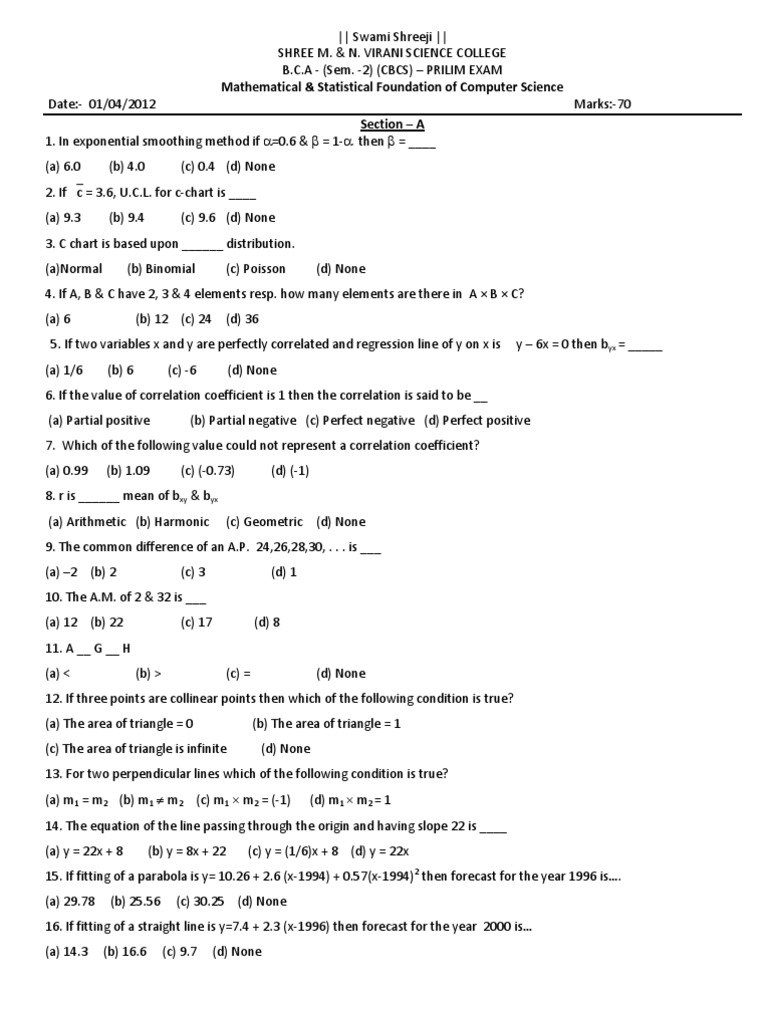 2_BCA_MATH Correlation And Dependence Line (Geometry)