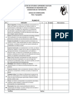 Cedula Verificación de Plano