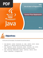 Java-Control Flow Statements