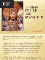 10 - Serbian Empire and Byzantium