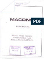 MACONS PART1 Batching Plant Manual