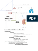 Role of Kidney in Acid Base Balance