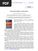 BANDURA Teoria Social Cognitiva conceitos básicos