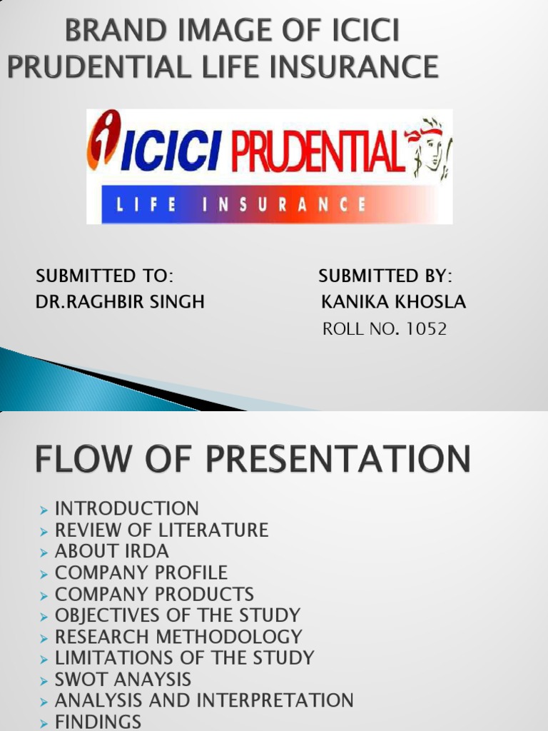 Brand Image of Icici Prudential Life Insurance Life