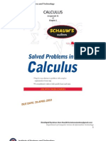 Week 1 Calculus 29 April