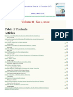 International Journal of Computer (IJC) (ISSN 2307-4523) Volume 8 No1 2012