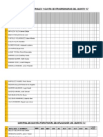 Control de Material y Cuota para Fichas