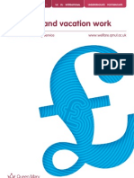 Part Time and Vacation Work: Advice and Counselling Service WWW - Welfare.qmul - Ac.uk