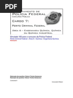 Simulado 183 - PCF Área 6 - PF - CESPE