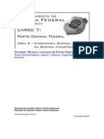 Simulado 199 - PCF Área 6 - PF - CESPE