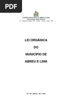 Lei Organica Da PMAL