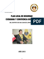 Plan Local de Seguridad Ciudadana 2013 Final