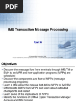 IMS Transaction Message Processing: Unit 6