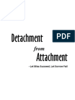 Detachment From Attachment