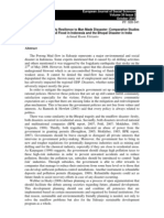 Comparative Studies From Porong Mud Flood in Indonesia and the Bhopal Disaster in India