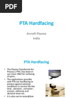 PTA Welding and Hardfacing