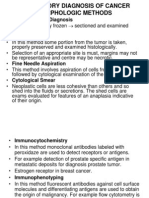 MORPHOLOGIC AND BIOCHEMICAL METHODS FOR CANCER DIAGNOSIS