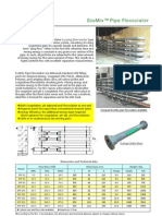 Ecomix™ Pipe Flocculator: Dimension and Technical Data