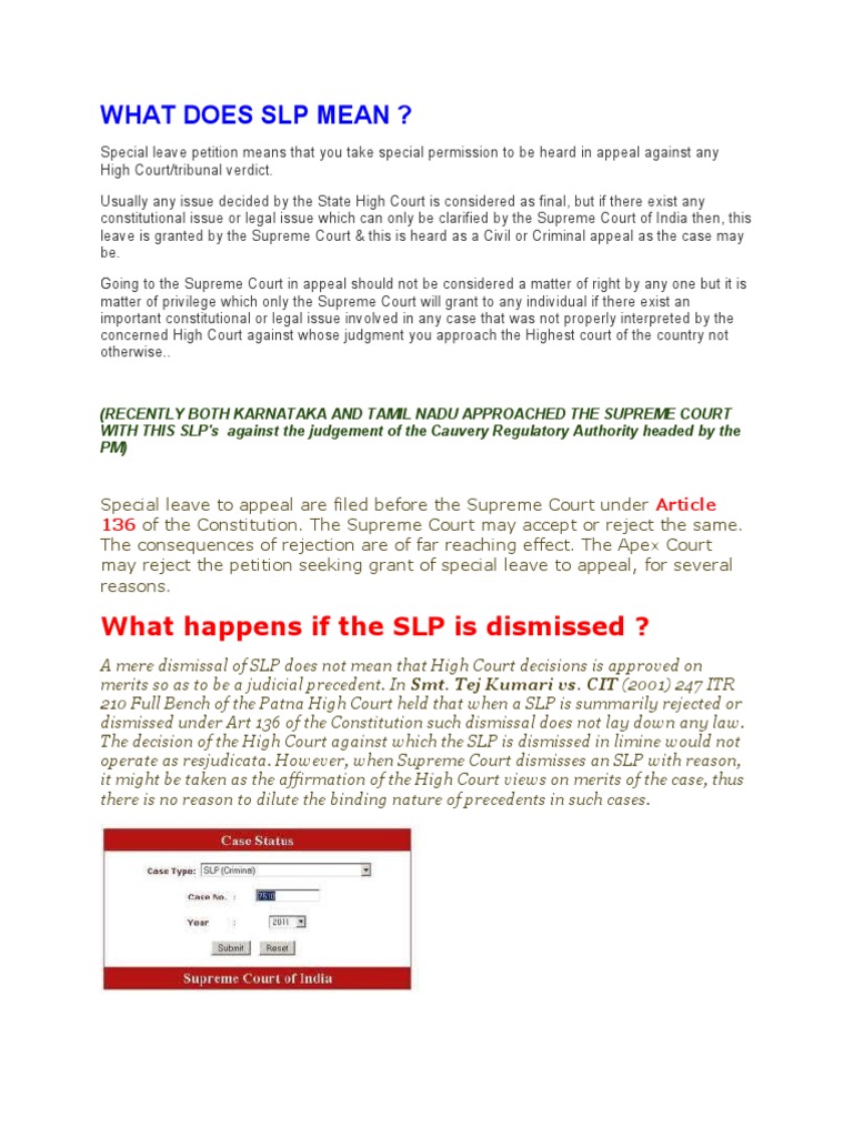 Article 142 Special Leave Petition Upsc Revista Construcción