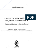 La Caja de Herramientas Del Joven Investigador LETOURNEAU