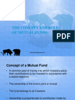 The Concept and Role of Mutual Funds