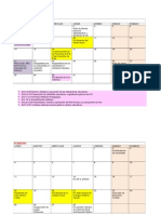 Fechas y Actividades Calendario 2013 Word 08 01 13