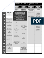 Grey Fox 2013 Schedule