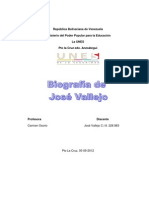Biografia de José Vallejo