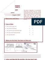 Instituto Superior Cultural Británico Test 1 Grade