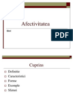 Afectivitatea