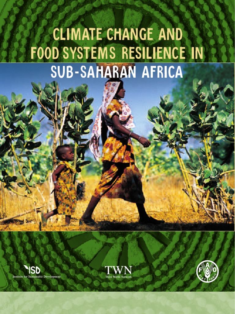 Climate Change, and Food Resilience in Sub-Saharan Africa | PDF ...