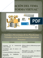 Evaluación Plataforma Virtual