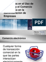 La Incidencia en El Uso de Las Tics y El Comercio Electronico