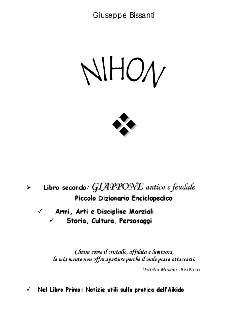 Nihon Libro Secondo Di Giuseppe Bissanti | PDF, image size:768x1024