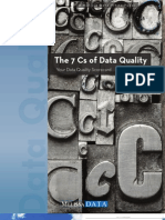 The Cs of Data Quality