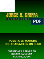 JORGE GRIFFFA Puesta en Marcha de Un Club