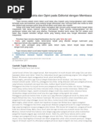 Download Membedakan Fakta Dan Opini Pada Editorial Dengan Membaca Intensif by Tiean Bocah Supper SN152163460 doc pdf