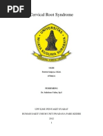 Download Cervical Root Syndrome Final by I Nengah Aditya Pramana SN152176441 doc pdf