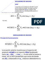 Moduladores de Swicheo y Am DSB LC