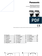 Manual Panasonic ES-RF41 ES-RF31