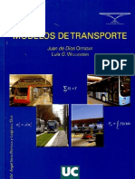 Modelos de Transporte by JUAN de DIOS ORTUZAR
