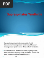 Supraspinatus Tendinitis